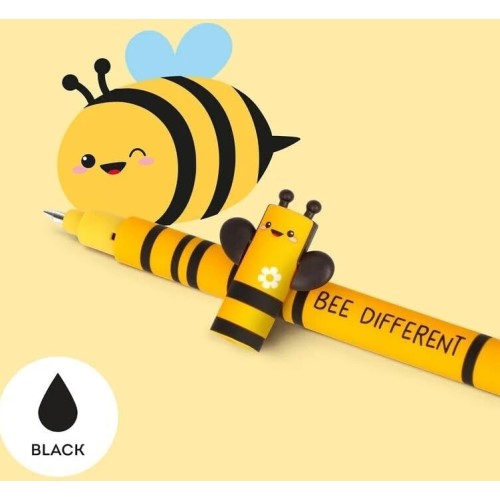 legami erasable gel  - bee, thermosensitive ink, 0.7 mm tip diameter, 15 cm EP0029 8052694005856