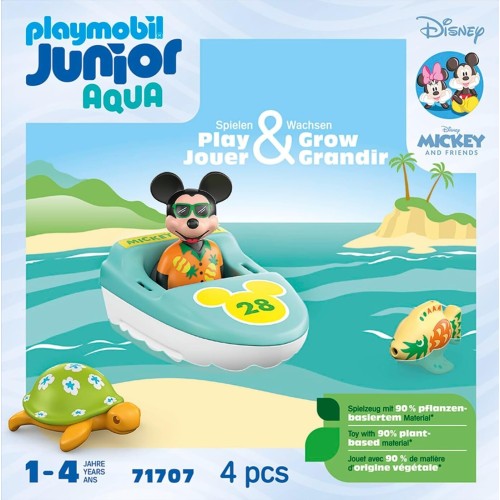 Playmobil Disney Mickey Mouse Junior Ο Μίκυ Μάους Και Το Κρις-Κραφτ Του 71707 4008789717078