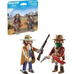 Playmobil bandit and sheriff duopack, thrilling , rescue toy, fun imaginative role-pl 71508 4008789715081