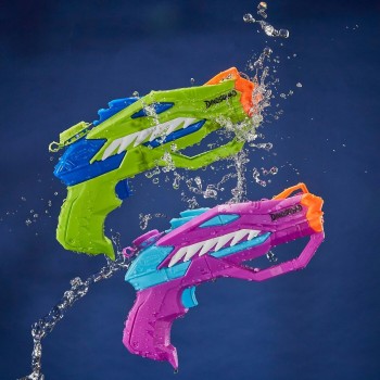 Hasbro Nerf Dinosquad Super Soaker Raptor-Surge Dual Pack F8436 5010996135841
