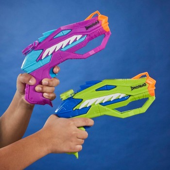 Hasbro Nerf Dinosquad Super Soaker Raptor-Surge Dual Pack F8436 5010996135841