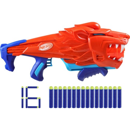 Hasbro Nerf Junior Lionfury 16 Nerf Elite Βελάκια  F8646 5010996212160