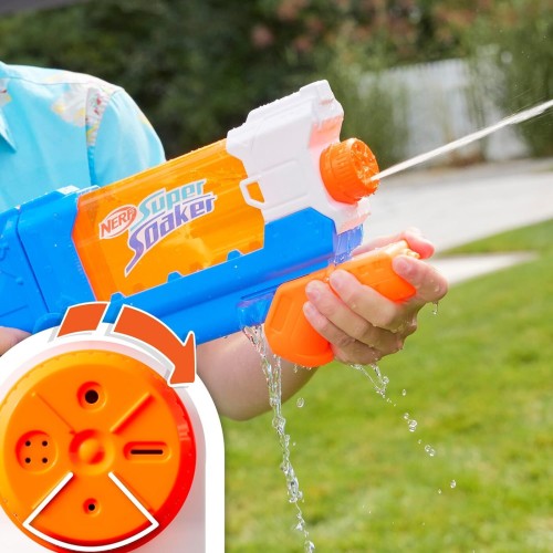 Hasbro Nerf Super Soaker Flip Fill Water Blaster, 4 Spray Styles F8643 5010996207548
