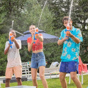 Hasbro Nerf Super Soaker Flip Fill Water Blaster, 4 Spray Styles F8643 5010996207548