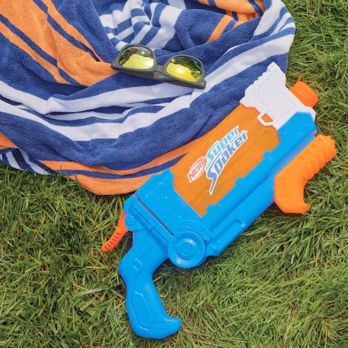 Hasbro Nerf Super Soaker Flip Fill Water Blaster, 4 Spray Styles, Fast Fill, 887 Millilitre Tank, Water Toys F8643 5010996207548