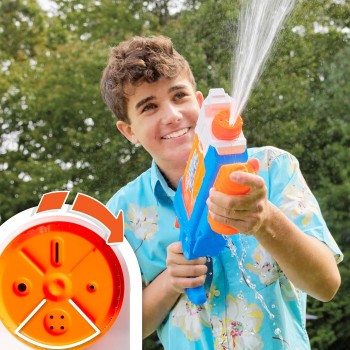 Hasbro Nerf Super Soaker Flip Fill Water Blaster, 4 Spray Styles F8643 5010996207548