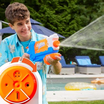 Hasbro Nerf Super Soaker Flip Fill Water Blaster, 4 Spray Styles F8643 5010996207548