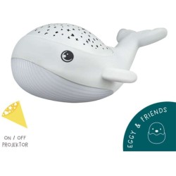 MegaLight Willy Whale Portable And Rechargeable Star Projector Companion Light 187405.ML.00.01 4064252004069
