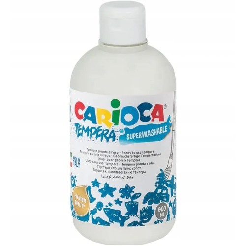 CARIOCA tempera 500ml White C40427 8003511287016