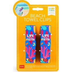 Legami Set  2 Beach Towel Clips Cactus CLI0001 8052694009021