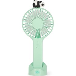 Legami Rechargeable Portable Fan With Base - Mini Fan Panda MDF0001 8052694017248