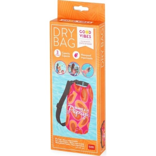 Legami Dry Bag Τσάντα - 3 Λίτρα Papaya DBA0007 8052694009663