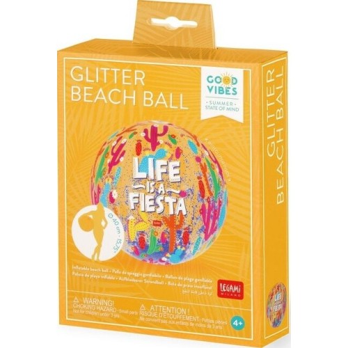 Legami Φουσκωτή Μπάλα Παραλίας - Glitter Beach Cactus BB0010 8052694009311