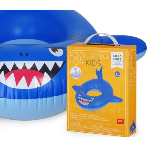 Legami Unicorn Inflatable Pool Ring Shark KSWIM0002 8052694009250