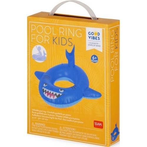 Legami Unicorn Inflatable Pool Ring Shark KSWIM0002 8052694009250