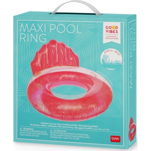 Legami Maxi Δαχτυλίδι Πισίνας Seashell SWIM0016 8052694009373