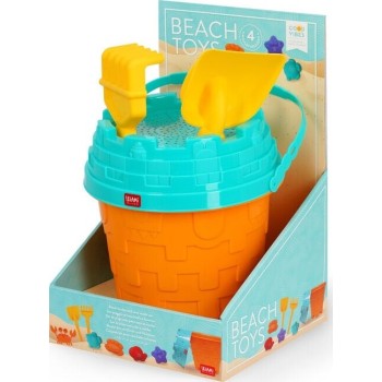 Legami Σετ Κουβαδάκι Με Καλούπια - Beach Toys BBU0001 8052694009182