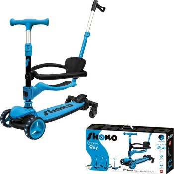 As company shoko παιδικό πατίνι  4 in 1 plus σε μπλε χρώμα για 12+ μηνών 5004-50522 5203068505226