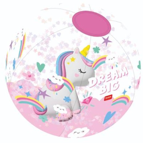 Legami Inflatable Beach Ball - Unicorn BBS0003 8052694009281