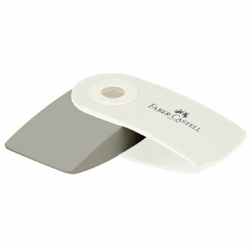 Faber-Castell Γόμα Mini Sleeve Ροζ-Γκρι-Άσπρο 182434 4005401824343