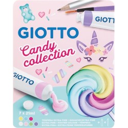Giotto Candy Collection Tempera, Pastel Colours 000302100 8000825055638