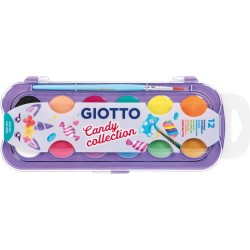 Giotto candy collection watercolors, pastel colors, f351600 000351600 8000825056154