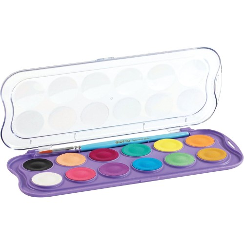 Giotto candy collection watercolors, pastel colors, f351600 000351600 8000825056154