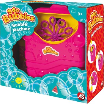 As company Bubble Machine 360 Bubbles For Ages 3+ Pink 5200-01353 5203068013585