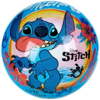 star Disney Stitch Plastic Ball 14Εκ Stitch 12/3244 5202522132442