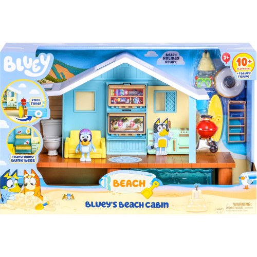 Giochi Preziosi Bluey Playset Beach Cabin BLY66000 8056379165507