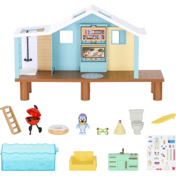 Giochi Preziosi Bluey Playset Beach Cabin BLY66000 8056379165507