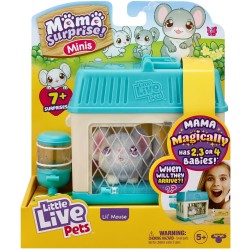 Giochi Preziosi Little Live Pets Mama Surprise Minis Μικρό Ποντικάκι Με Μωρά LP301100 8056379160298