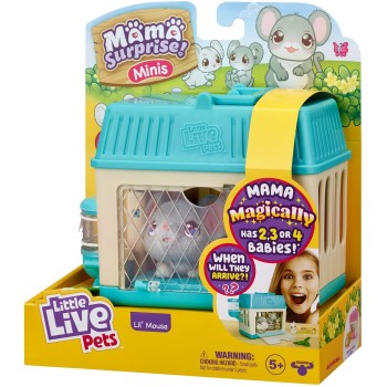 Giochi Preziosi Little Live Pets Mama Surprise Minis Mouse LP301100 8056379160298