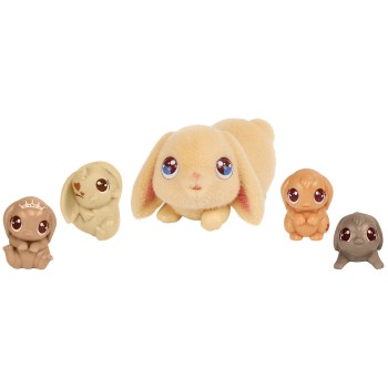 Giochi Preziosi Little Live Pets Mama Surprise Minis Μικρό Κουνελάκι Με Μωράκια LP301200 8056379160304
