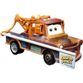 Mattel Disney Cars Pixar Cars Mater With Sign DXV29 / HTX86 194735200153