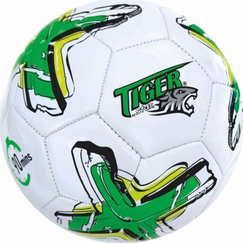 star Μπάλα Ποδοσφαίρου Tiger X Line Green Fluo S.5 Πράσινη 35/886 5202522008860