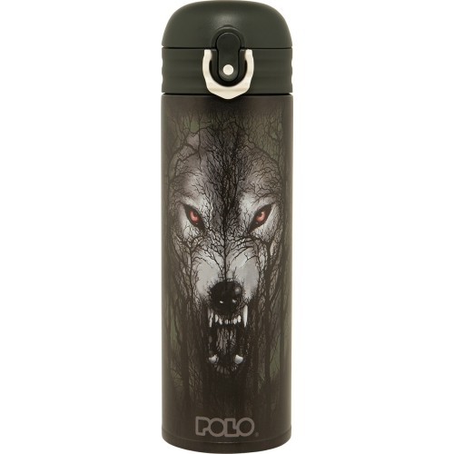 Θερμος Polo Stainless Steel Junior 500Ml Wolf Λύκος 949005-8283 5201927130169