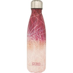 Θερμος polo stainless steel 500ml ροζ 949004-8256 5201927129804