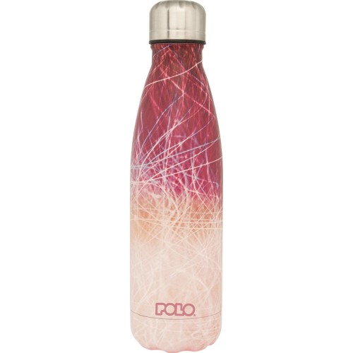Θερμος polo stainless steel 500ml ροζ 949004-8256 5201927129804