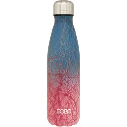 Thermos Steel 0.50Lt Polo S1 Pink Blue 949004-8255 5201927129798