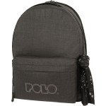POLO Original Double Scarf Backpack - CHARCOAL 901235-2101 5201927118914