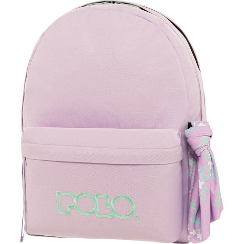 POLO Original Double Scarf Backpack - LILAC/TURQUOISE 901235-4559 5201927127589