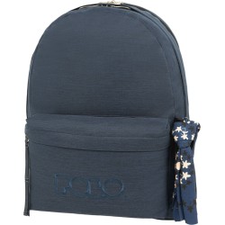 POLO Σακίδιο original double scarf dark blue μπλε σκουρο 901235-5101 5201927118976