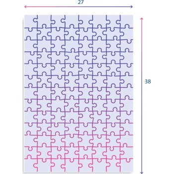 Clementoni παιδικό παζλ super color disney stitch 104 τμχ 1210-25755 8005125257553