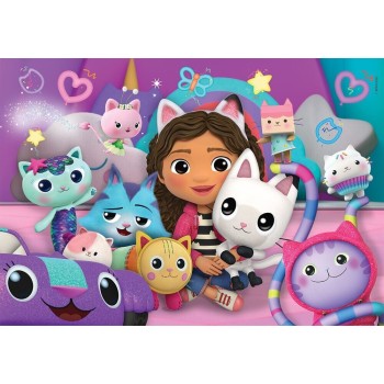 Clementoni Children's Puzzle Super Color Gabbys Dollhouse 60 pcs 1200-26202 8005125262021