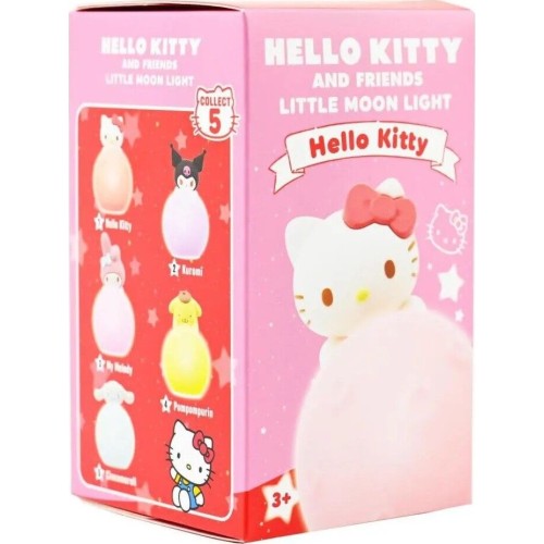 Μίνι Φιγούρα Φωτιστικό Yume Animation:  - Hello Kitty Little Moon Light, 8 Cm 11526 4895217515265