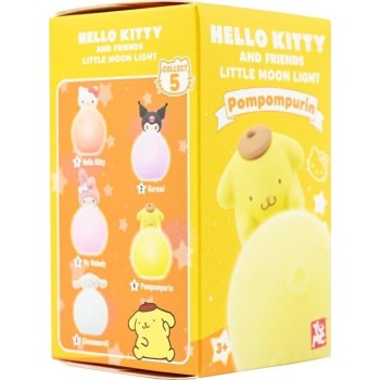 Hello Kitty Yume Animation Mini Figure: - Pompompurin Little Moon Light, 8 cm 11529 4895217515296