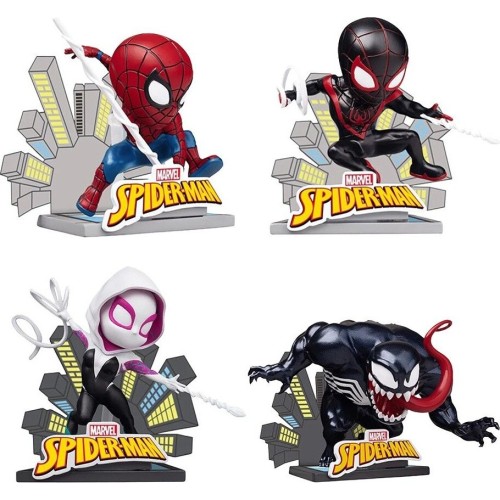 Spiderman μίνι φιγούρα yume marvel: spider-man - attack series, mystery 10144 4895217501442