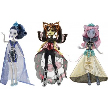 Mattel Κούκλες Monster High - Monster York Νέοι Μαθητές - 3 Σχέδια CHW64 887961089936