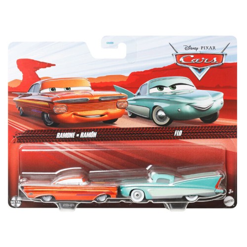 Mattel Disney Cars Pixar Cars  And Pixar Cars 2-Pack Ramone And Flo DXV99 / HTX09 194735199389